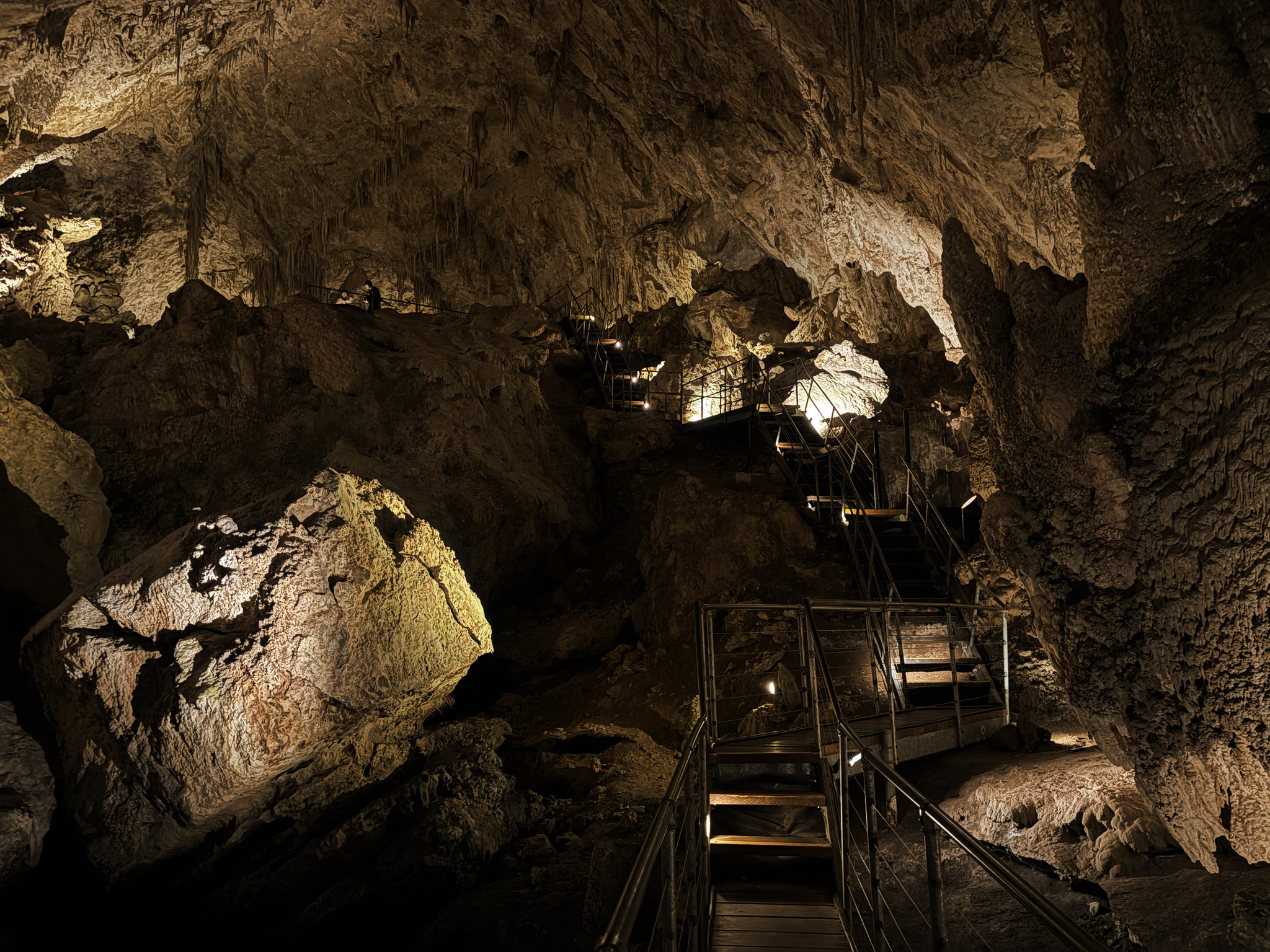 Cool caves, uncool amount of steps.