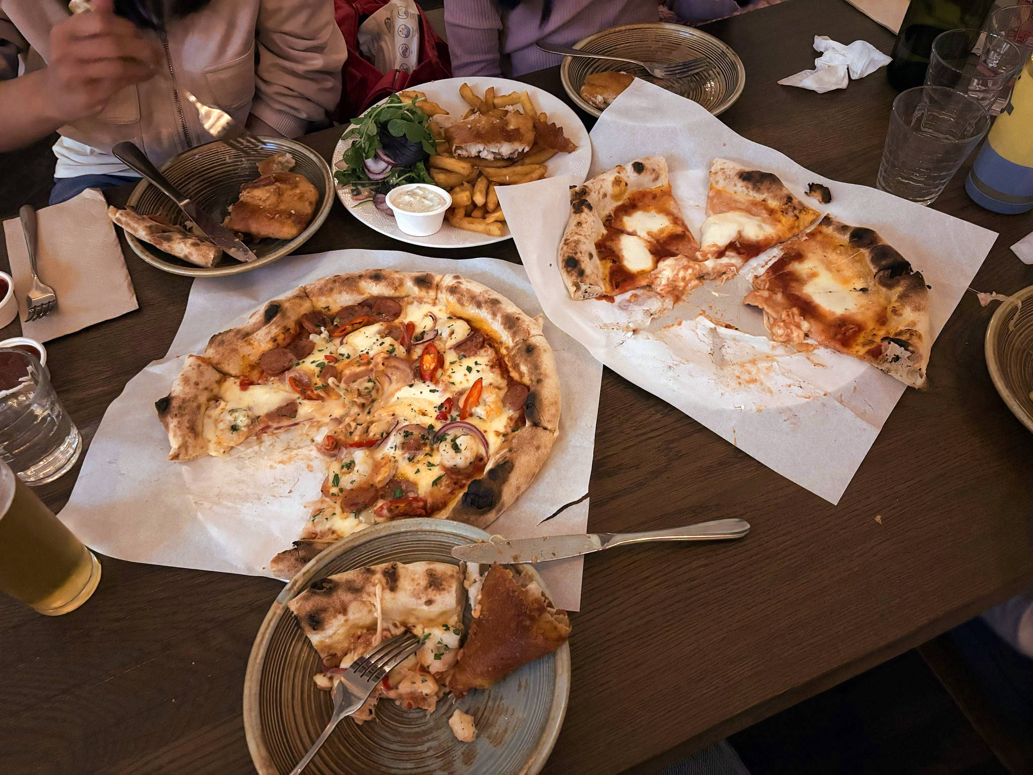 ...but the food was good!